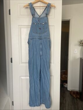 Vintage Light Wash Denim Overalls